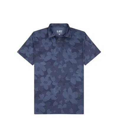 Jetty Men's Bunker Polo Shirt In Dark Blue