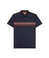 Jetty Men's Bunker Polo Shirt In Navy In Blue