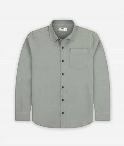 Jetty Men's Essex Oystex Shirt In Heather Grey