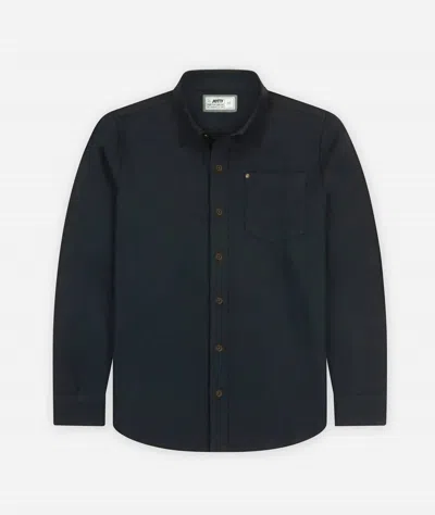 Jetty Men's Essex Oystex Shirt In Indigo In Multi