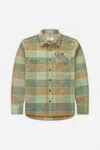 Jetty Men's Shoals Cord Shirt In Rust