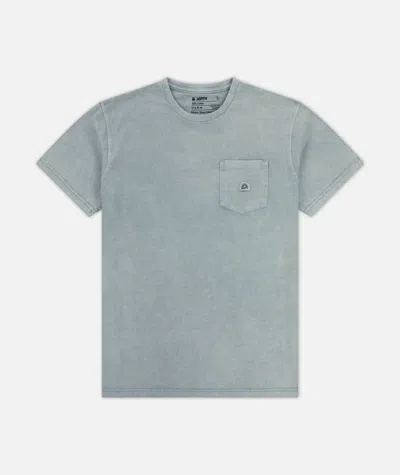 Jetty Men's Tanker Heavyweight Tee In Light Blue
