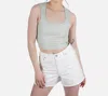 Jetty Mystic Rib Tank In Sage Green In Green