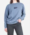 Jetty Posy Sweatshirt In Light Blue