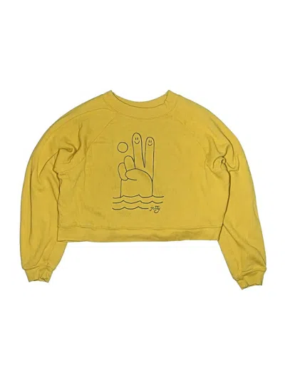 Pre-owned Jetty Kids' Sweatshirt In Yellow