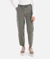 Jetty Venice Utility Pant In Olive In Gray