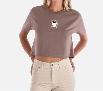 Jetty Women's Coffee Break Tee In Brown