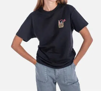 Jetty Women's Market Top In Charcoal In Blue