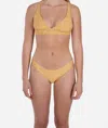 Jetty Women's Stella Swim Bottom In Yellow In Yellow