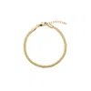 Jeunesse Dorée Paris Women's Blaise - Thin Chain Gold Plated Bracelet