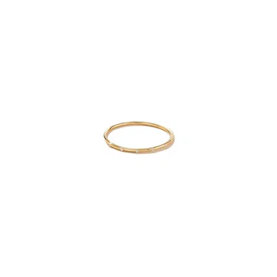 Jeunesse Dorée Paris Women's Celestin - Minimalistic Elegant Gold Plated Ring