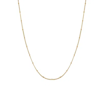 Jeunesse Dorée Paris Women's Clerc - Minimalistic Gold Plated Chain