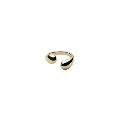 Jeunesse Dorée Paris Women's Lazare - Chunky Gold Plated Ring