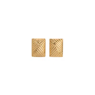 Jeunesse Dorée Paris Women's Leblanc - Statement Earrings Gold Plated