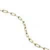 Jeunesse Dorée Paris Women's Magenta - Thin Chain Gold Plated Bracelet