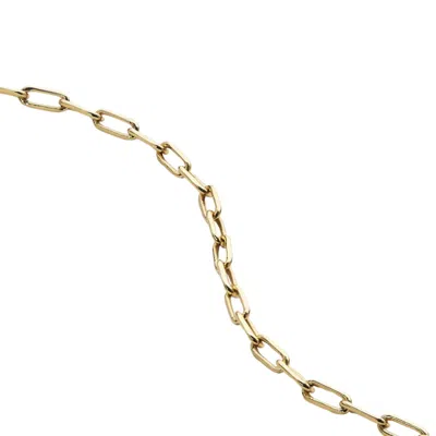 Jeunesse Dorée Paris Women's Magenta - Thin Chain Gold Plated Bracelet