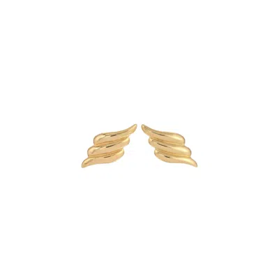 Jeunesse Dorée Paris Women's Mirabeau - Statement Earrings Gold Plated