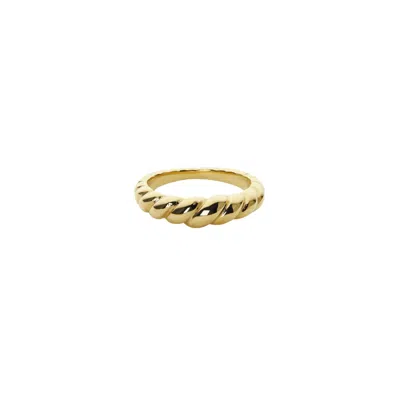 Jeunesse Dorée Paris Women's Opera - Statement Chunky Gold Plated Ring