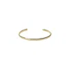 Jeunesse Dorée Paris Women's Simon - Thin Bangle Gold Plated Bracelet