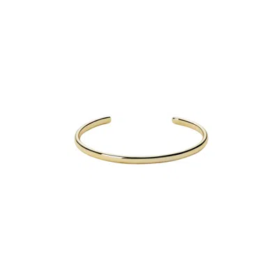 Jeunesse Dorée Paris Women's Simon - Thin Bangle Gold Plated Bracelet
