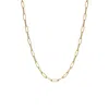 Jeunesse Dorée Paris Women's Ternes - Minimalistic Gold Plated Chain