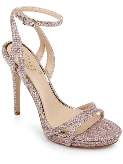 Jewel Badgley Mischka Arianna Womens Heels Pumps Slingback Heels In Multi