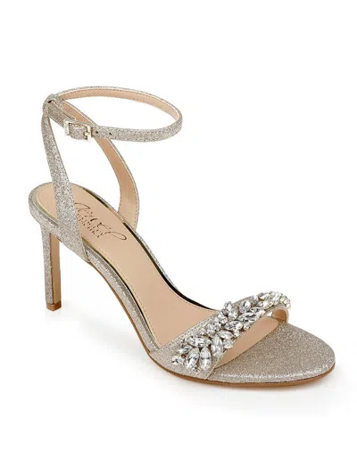 Jewel Badgley Mischka Dallyce Womens Heels Pump Slingback Heels In Multi