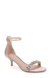 JEWEL BADGLEY MISCHKA JEWEL BADGLEY MISCHKA DASH EMBELLISHED HALO STRAP SANDAL