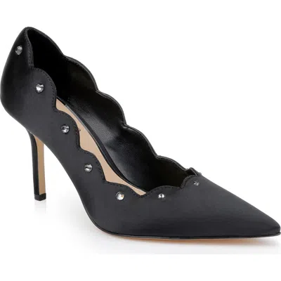 Jewel Badgley Mischka Eleni Pointed Toe Pump In Black
