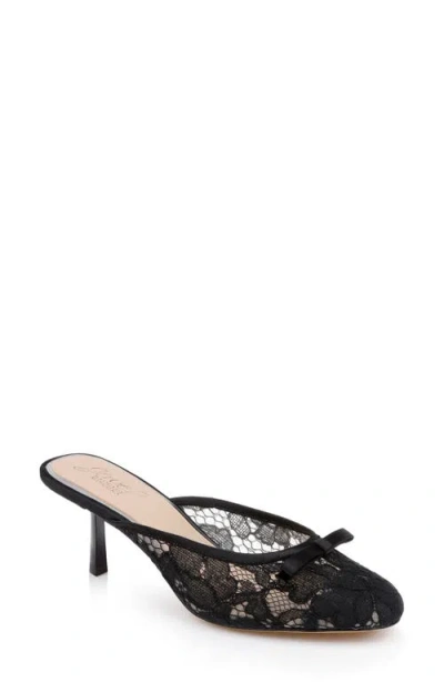 Jewel Badgley Mischka Elliot Mule In Black