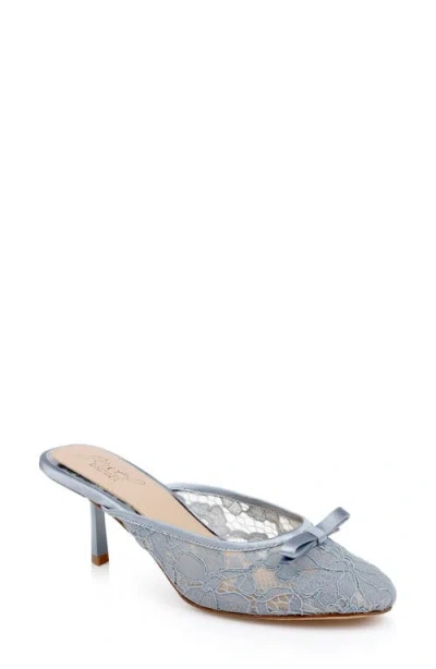 Jewel Badgley Mischka Elliot Mule In Blue