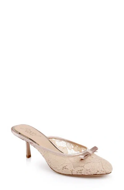 Jewel Badgley Mischka Elliot Mule In Neutral