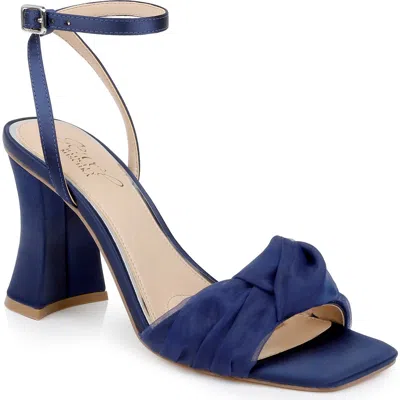 Jewel Badgley Mischka Fayola Ankle Strap Sandal In Blue
