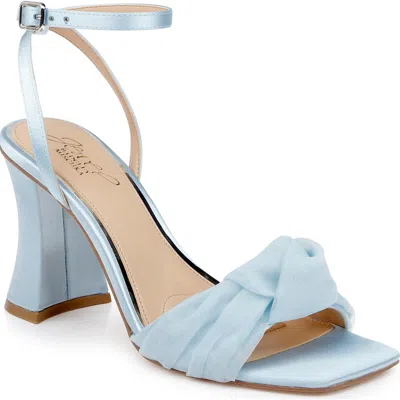 Jewel Badgley Mischka Fayola Ankle Strap Sandal In Blue