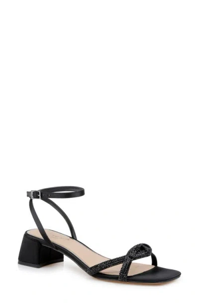 Jewel Badgley Mischka Fern Ankle Strap Sandal In Multi