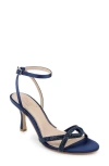 Jewel Badgley Mischka Fiji Ankle Strap Sandal In Multi