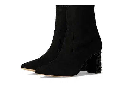 Jewel Badgley Mischka Gina Boots Women's Black Pointed Toe Bootie Jobb1149