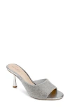 Jewel Badgley Mischka Haya Slide Sandal In Silver