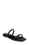 Jewel Badgley Mischka Honesty Slide Sandal In Black