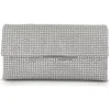 Jewel Badgley Mischka Jayden Crystal Envelope In Silver