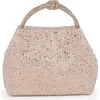 Jewel Badgley Mischka Joy Mix Crystal Mini Bucket Handbag In Gold