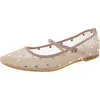 Jewel Badgley Mischka Kaya Mary Jane Flat In Multi
