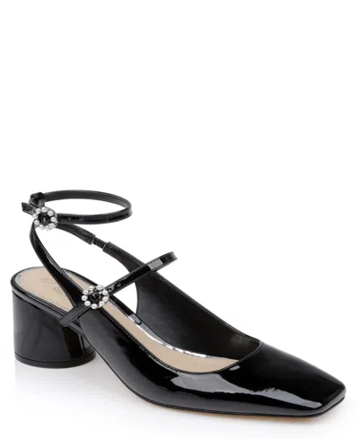 Jewel Badgley Mischka Keilani Maryjane Evening Pumps In Black