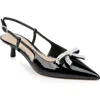 Jewel Badgley Mischka Krystia Evening Pump In Black Patent