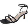 Jewel Badgley Mischka Marley Ankle Strap Sandal In Black