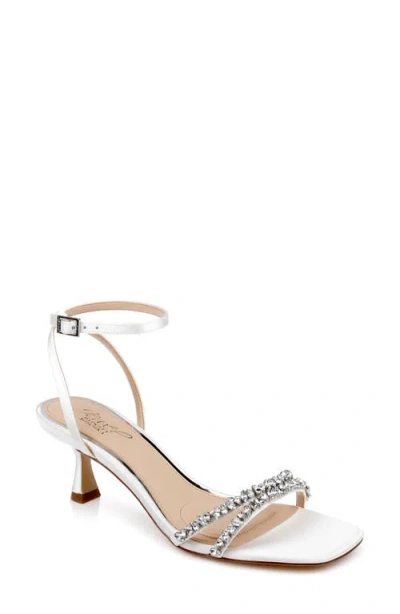 Jewel Badgley Mischka Nayla Ankle Strap Sandal In Multi