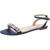 Jewel Badgley Mischka Ohara Ankle Strap Sandal In Multi