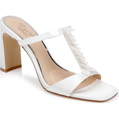 Jewel Badgley Mischka Pacifica Block Heel Sandal In Multi
