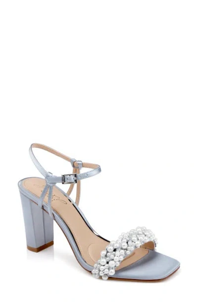 Jewel Badgley Mischka Peoria Ankle Strap Sandal In Multi