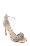 Jewel Badgley Mischka Ridley Ankle Strap Sandal In Champagne